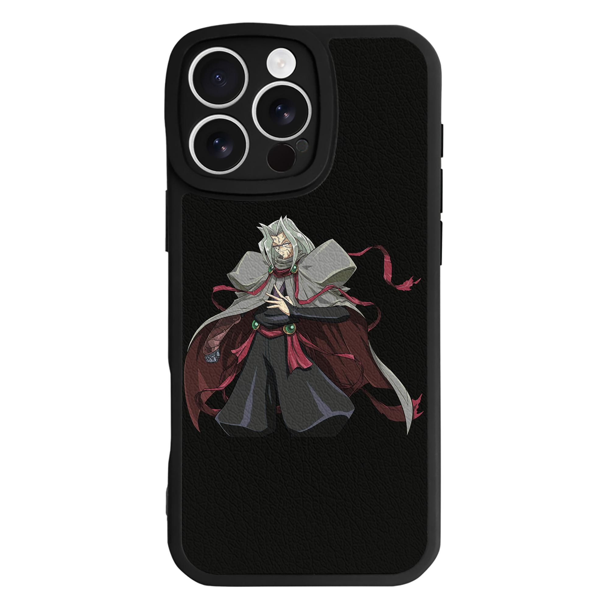 （画像用） 遊☆戯☆王 Yu-Gi-Oh! 【iPhone 16シリーズ対応】シリコンスマホケース（レザー調） 材質：シリコン